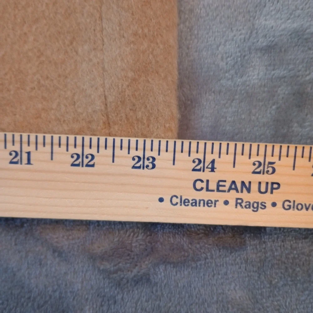 Tailors Row Deansgate Blazer Mens 42 Regular Tan Camel Hair‎ Wool Jacket Coat